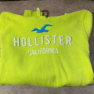 Hollister, Size Small, Lime Green Girls Sweat Hoodie